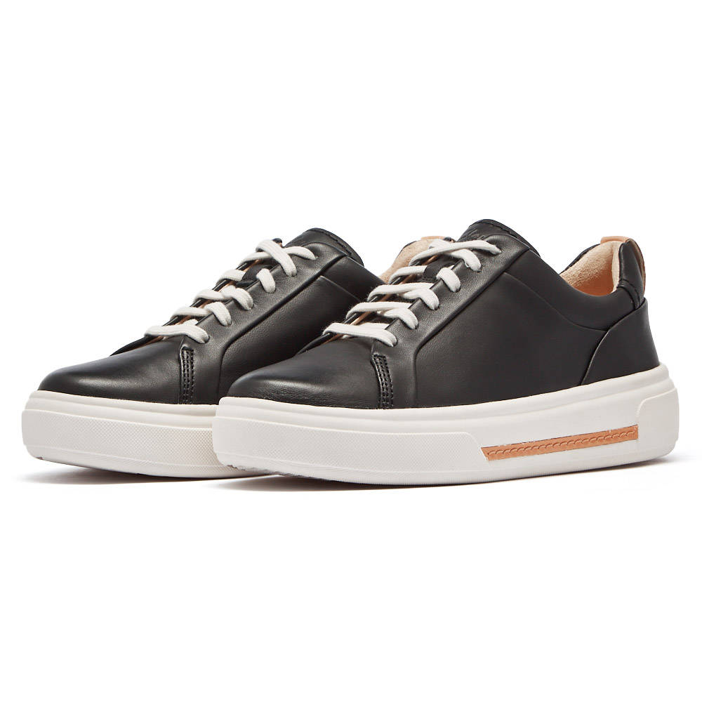 ΓΥΝΑΙΚΕΙΑ > Sneakers Clarks - HOLLYHOCK WALK - CL.BLACK LEATHER